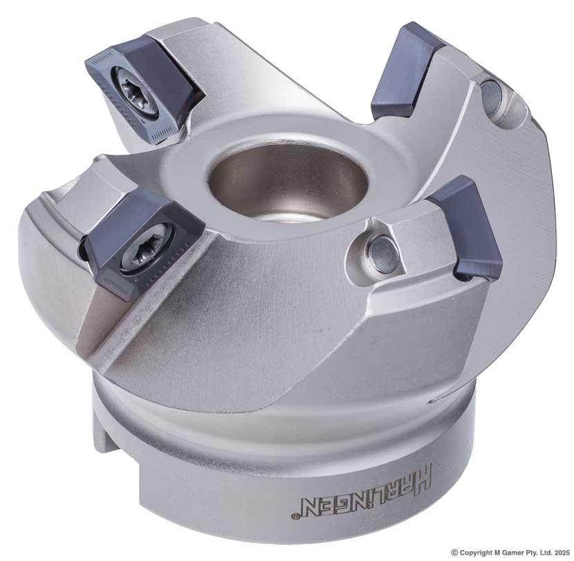 45 Indexable SEMT Nickel Plated Face Mill - 50mm